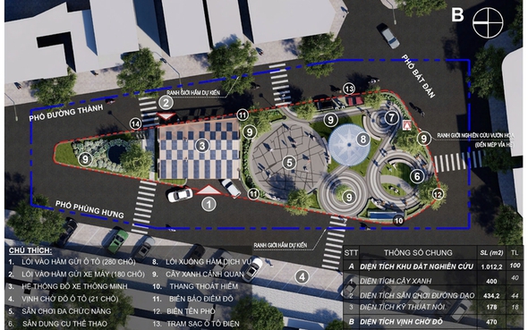 Ha Noi approves first underground car parking facility in Old Quarters