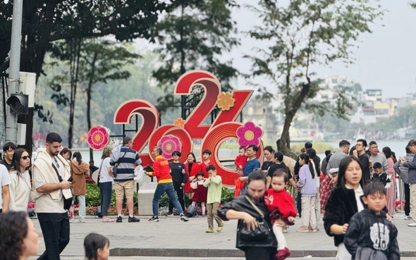 Ha Noi served 560,000 holiday-makers during 2026 New Year break 