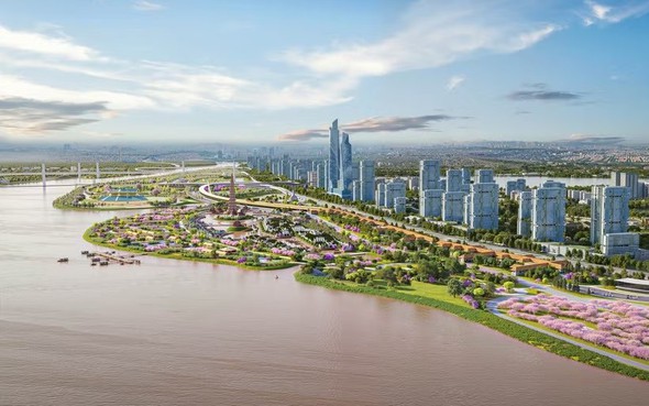 Ha Noi approves nearly US$28 billion Red River landscape boulevard project