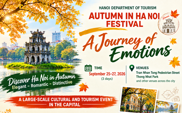 Ha Noi Autumn Festival 2026 to showcase capital’s seasonal charm