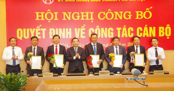 Hà Nội bổ nhiệm 14 cán bộ thuộc 2 Ban quản lý dự án