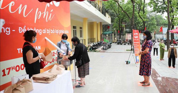 COVID-19: HN unveils rice ATM machine for underprivileged people