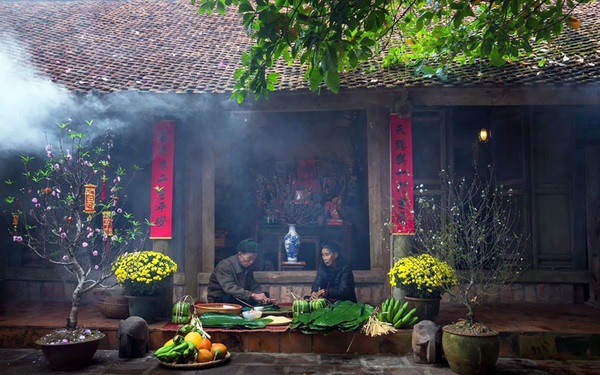 ‘Tết xứ Đoài’ tại Làng cổ Đường Lâm