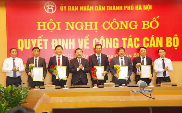 Hà Nội bổ nhiệm 14 cán bộ thuộc 2 Ban quản lý dự án
