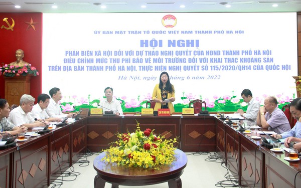 Điều chỉnh phí bảo vệ môi trường đối với khai khoáng là cần thiết