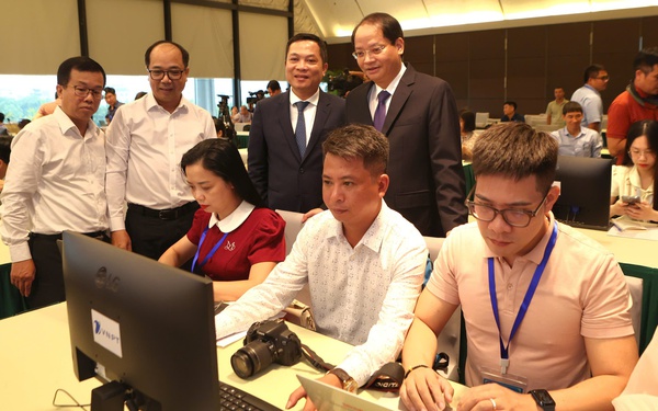 Khai trương Trung tâm báo chí phục vụ Đại hội Đảng bộ TP. Hà Nội