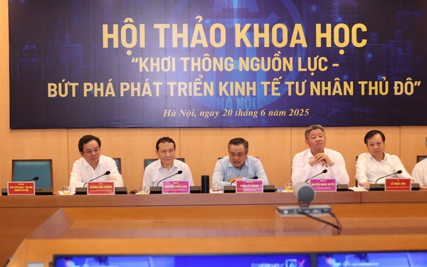 Khơi thông nguồn lực - Bứt phá phát triển kinh tế tư nhân Thủ đô