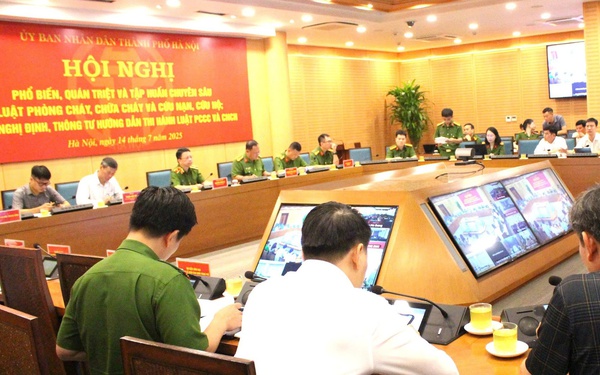 Hà Nội tập huấn chuyên sâu Luật phòng cháy, chữa cháy