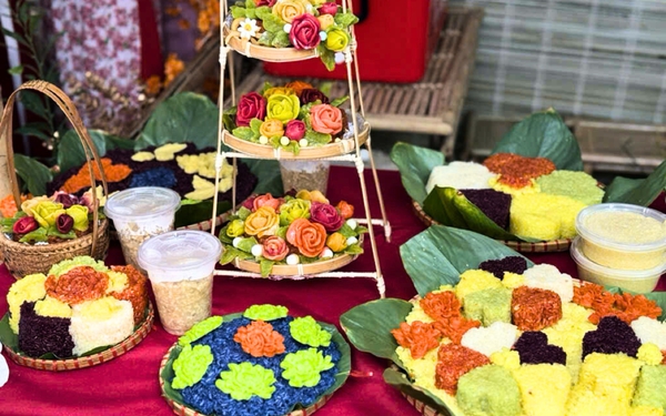 Xôi Phú Thượng - hương Tết bền bỉ của Hà Nội