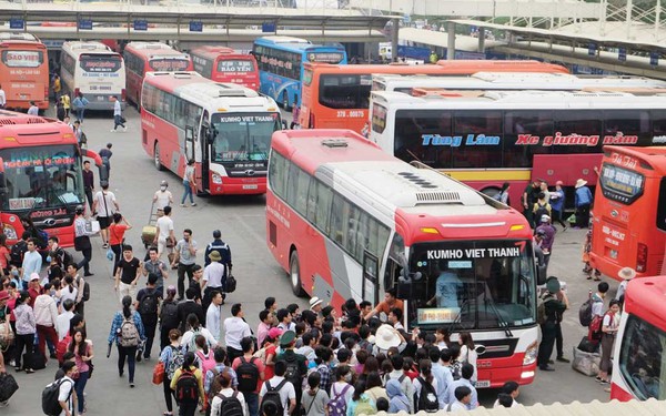 Các bến xe Hà Nội: Sẵn sàng phục vụ nhu cầu đi lại của người dân dịp cao điểm Tết