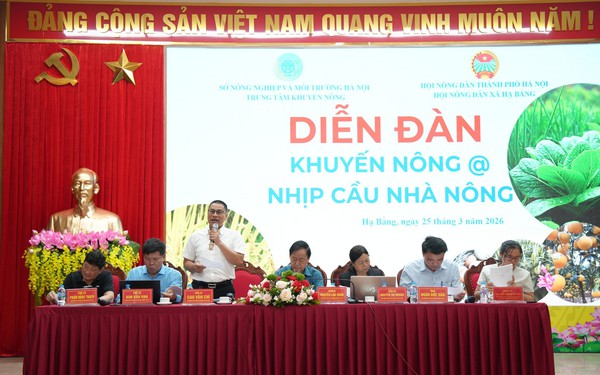 'Nhịp cầu nhà nông': Gắn kết tri thức – hỗ trợ nông dân phát triển sản xuất bền vững