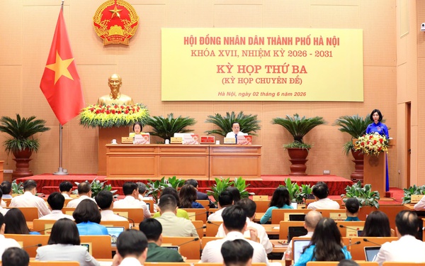 Khai mạc kỳ họp thứ 3 HĐND TP. Hà Nội khóa XVII