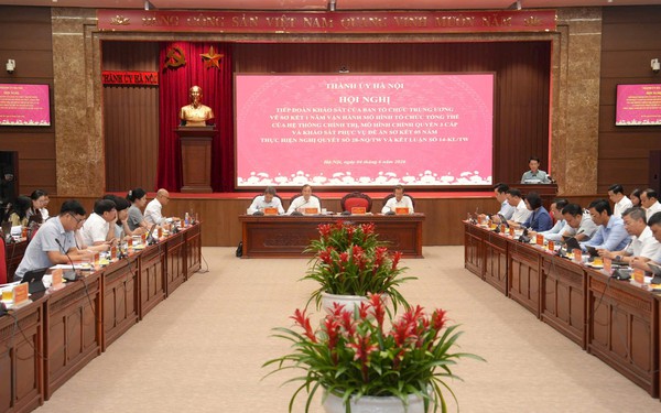 Hà Nội chuyển biến mạnh mẽ trong vận hành chính quyền địa phương 2 cấp