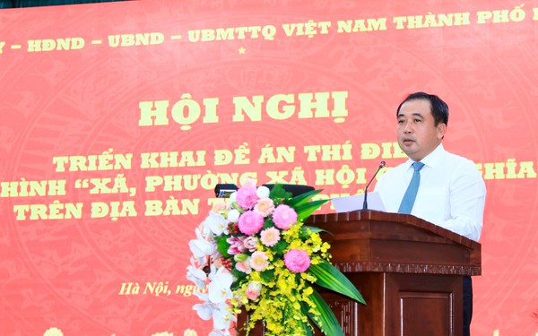 Hà Nội triển khai đề án Thí điểm mô hình “xã, phường xã hội chủ nghĩa”