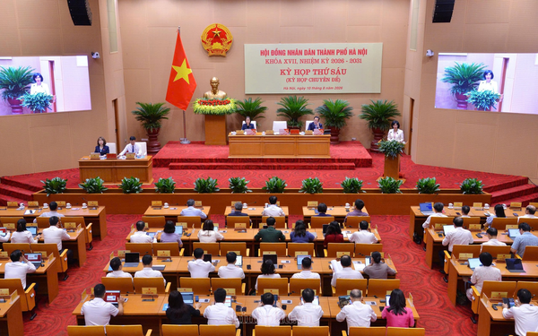 Kỳ họp thứ 6 HĐND TP. Hà Nội xem xét 3 nhóm vấn đề quan trọng