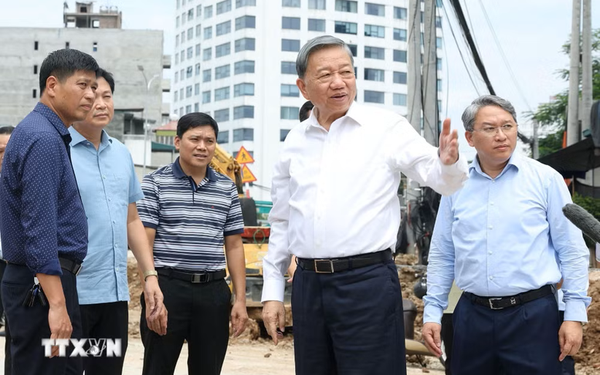 Tổng Bí thư, Chủ tịch nước Tô Lâm: Bảo đảm tiến độ, phấn đấu sớm thông xe toàn tuyến Vành đai 1