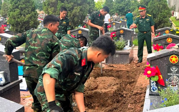 Hà Nội đẩy nhanh lấy mẫu, bàn giao mẫu hài cốt liệt sĩ trước ngày 10/10