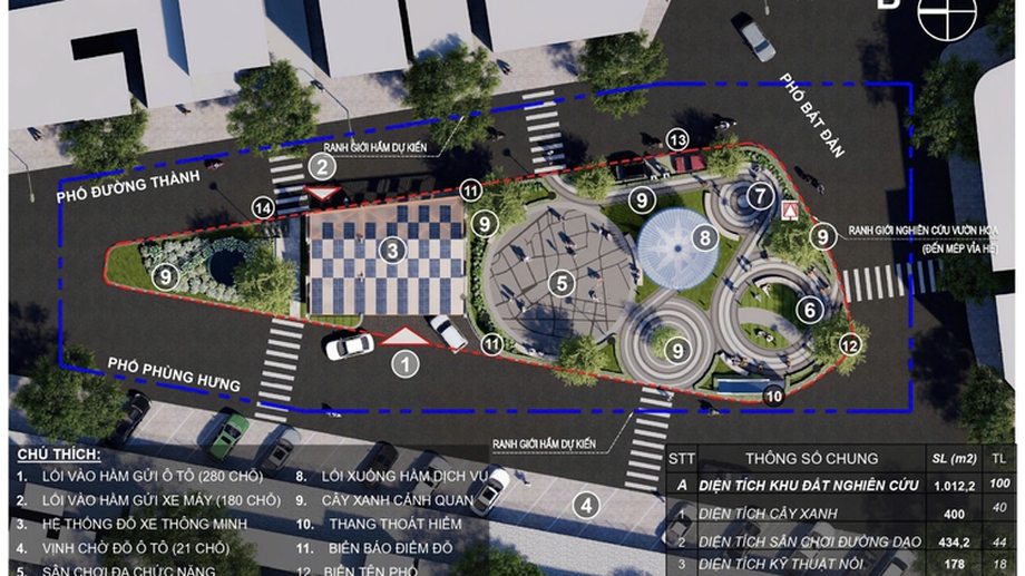 Ha Noi approves first underground car parking facility in Old Quarters