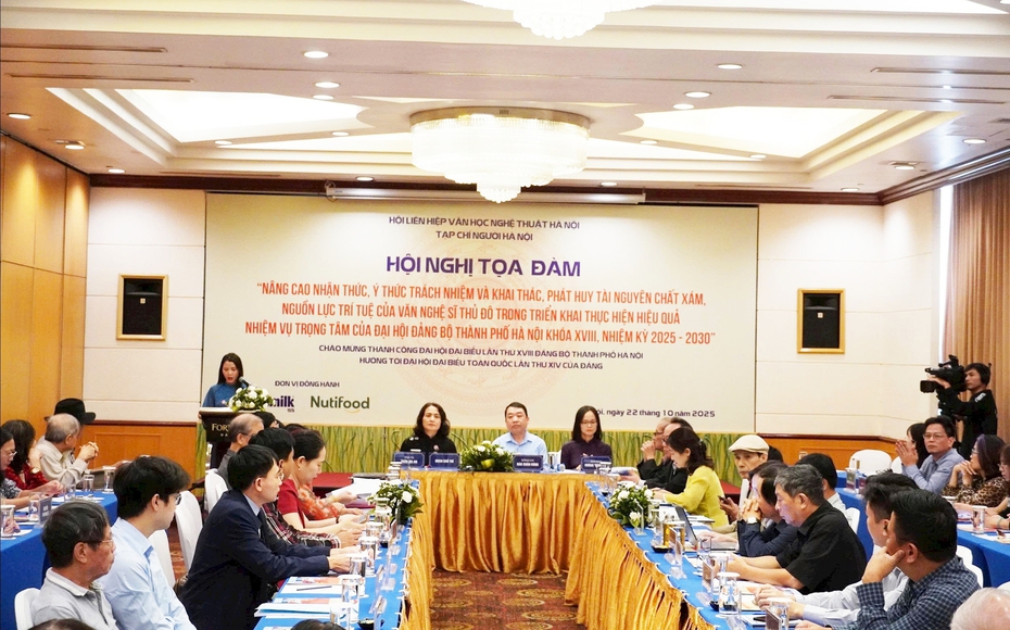 Ph&#225;t huy nguồn lực, tr&#237; tuệ của văn nghệ sĩ H&#224; Nội trong sự nghiệp đổi mới Thủ đ&#244;