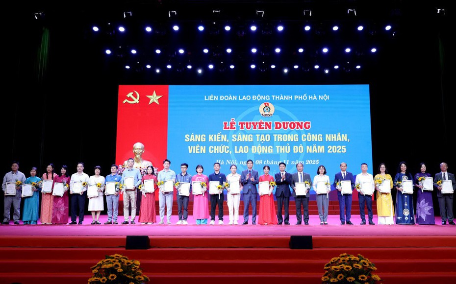 Tuy&#234;n dương &#39;S&#225;ng kiến, s&#225;ng tạo trong c&#244;ng nh&#226;n, vi&#234;n chức, lao động Thủ đ&#244;&#39; năm 2025.