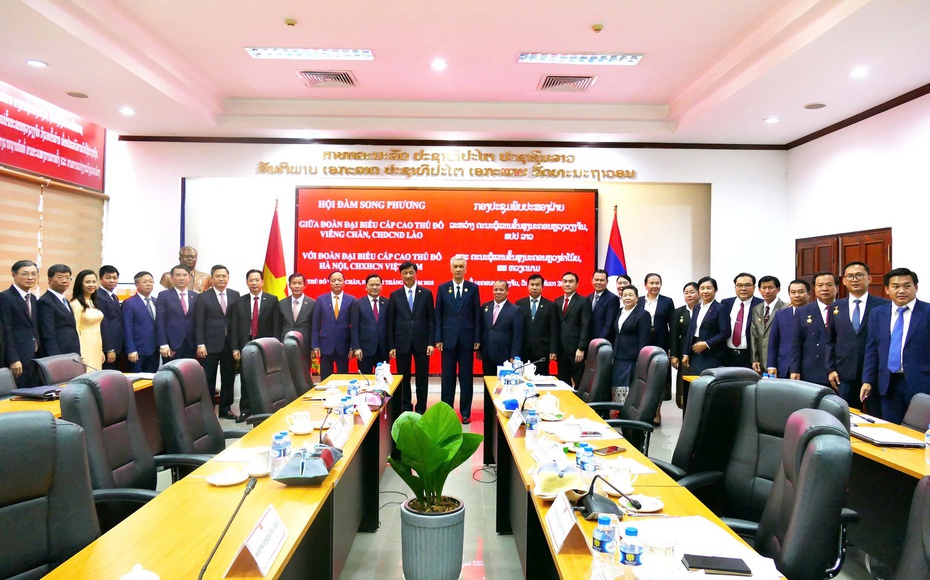 H&#224; Nội v&#224; Vi&#234;ng Chăn tiếp tục hợp t&#225;c chặt chẽ, bền vững