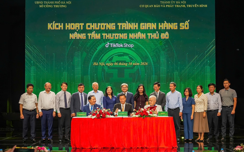 Kích hoạt Chương trình ‘Gian hàng số-nâng tầm thương nhân Thủ đô’