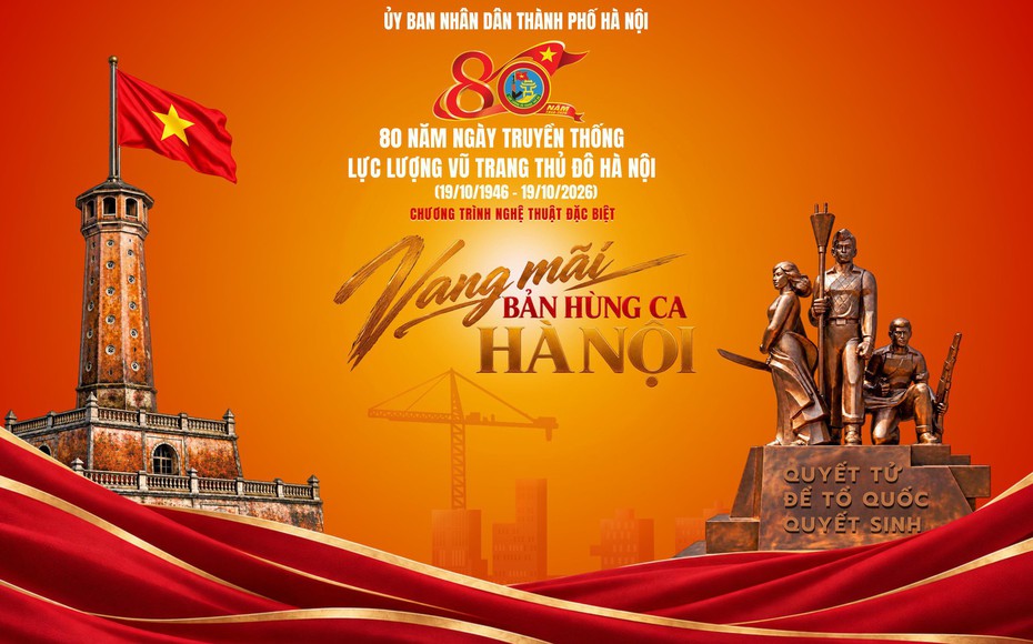 Chương trình nghệ thuật đặc biệt: '80 năm - Vang mãi bản hùng ca Hà Nội'