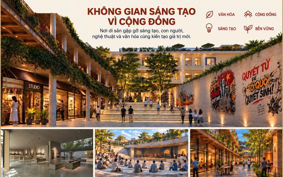 Hà Nội kiến tạo điểm đến văn hóa sáng tạo mới tại khu vực Đồng Xuân - Bắc Qua
