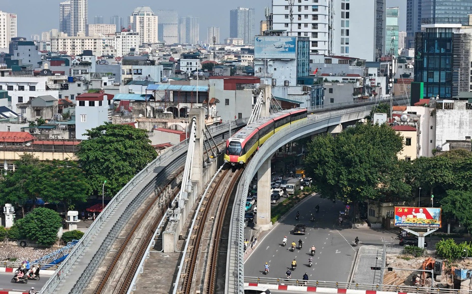 Hà Nội áp dụng biểu đồ chạy tàu mới trên 2 tuyến metro từ ngày 9/2