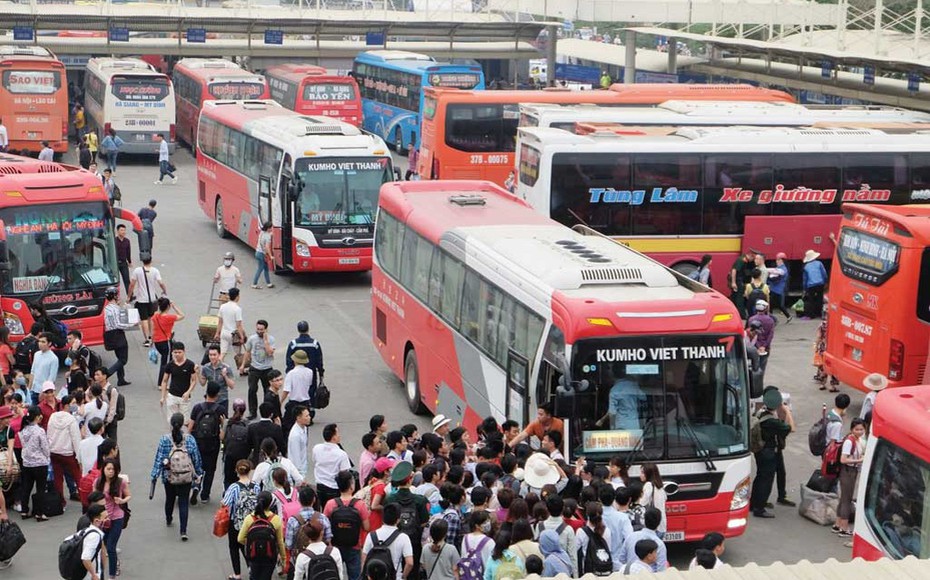 Các bến xe Hà Nội: Sẵn sàng phục vụ nhu cầu đi lại của người dân dịp cao điểm Tết