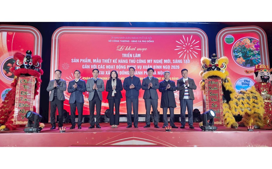 Khai mạc Triển lãm các sản phẩm, hàng thủ công mỹ nghệ mới phục vụ Xuân Bính Ngọ