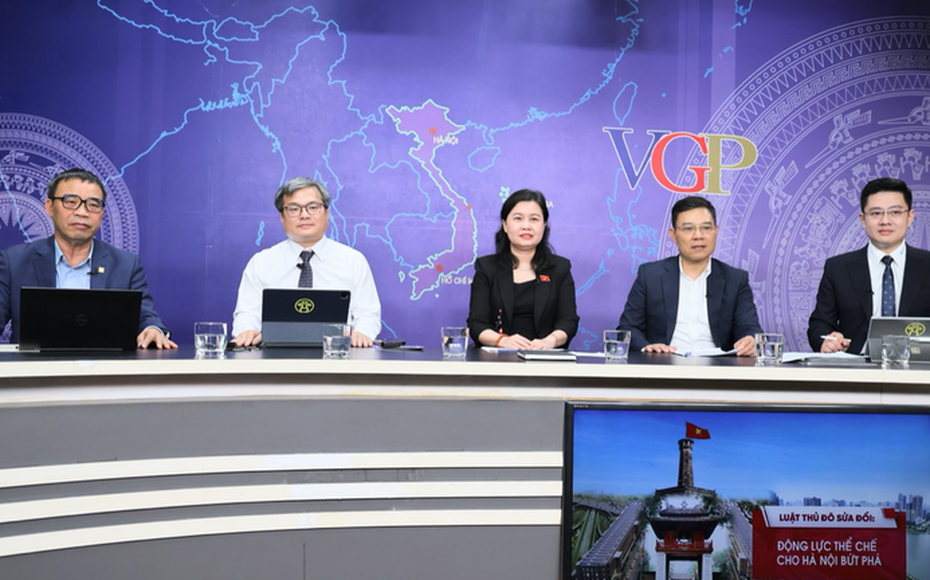 Tọa đàm 'Luật Thủ đô (sửa đổi): Động lực thể chế cho Hà Nội bứt phá'