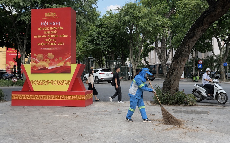 Hà Nội tổng lực vệ sinh môi trường phục vụ Hội nghị HĐND toàn quốc