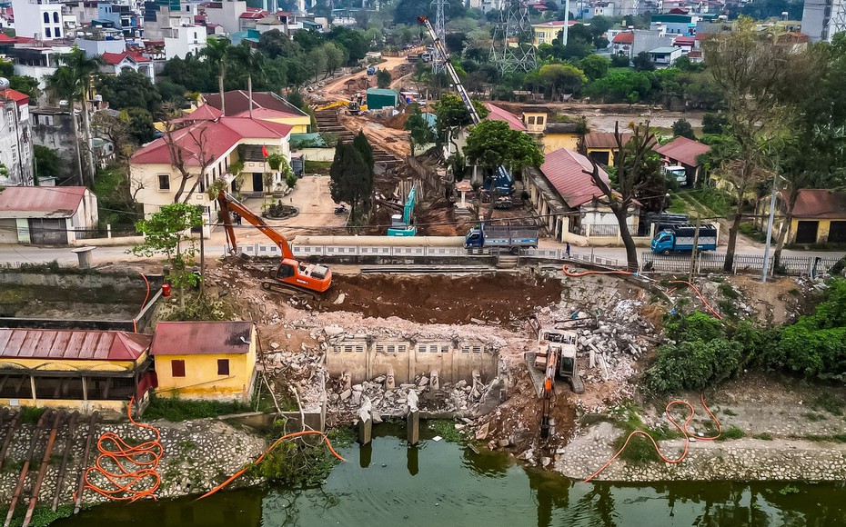 Từng bước giải bài toán ngập úng tại Thủ đô