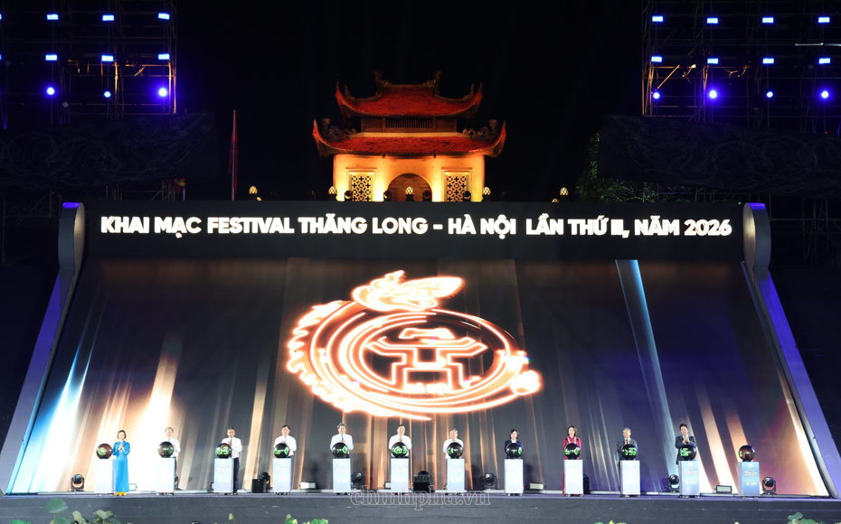 Khai mạc Festival Thăng Long - Hà Nội lần thứ II 2026: 'Dòng chảy di sản - Heritage Flow'