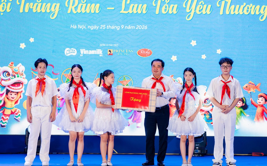 Tết Trung thu: 'Đêm hội trăng rằm - Lan tỏa yêu thương' năm 2026