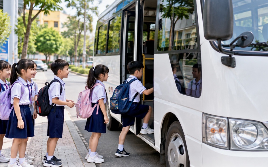 Hà Nội tổng kiểm tra xe đưa, đón học sinh, xử lý nghiêm vi phạm